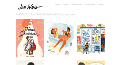 Desktop Screenshot of jenwang.net